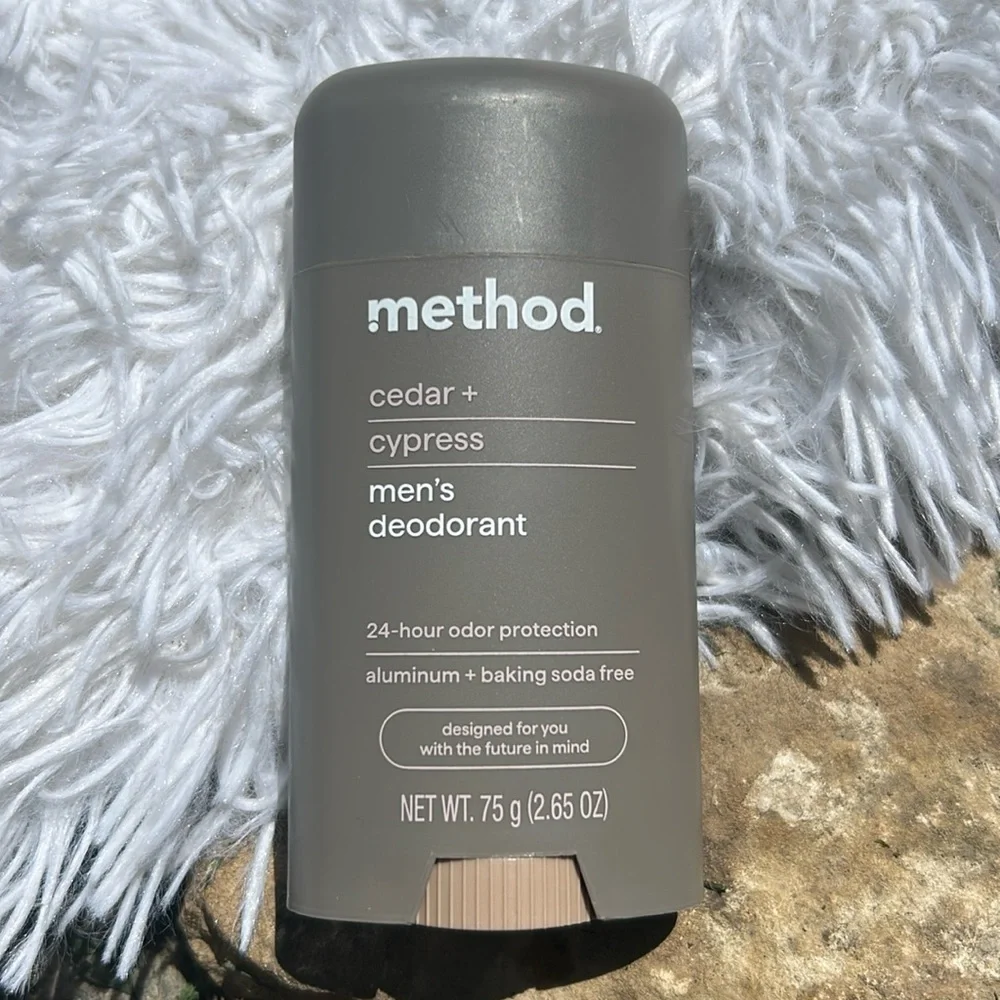 🩶5/$30 method cedar + cypress deodorant 2.65 oz NEW